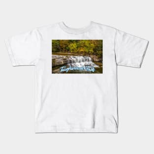 Taughannock Falls Tompkins County New York Kids T-Shirt